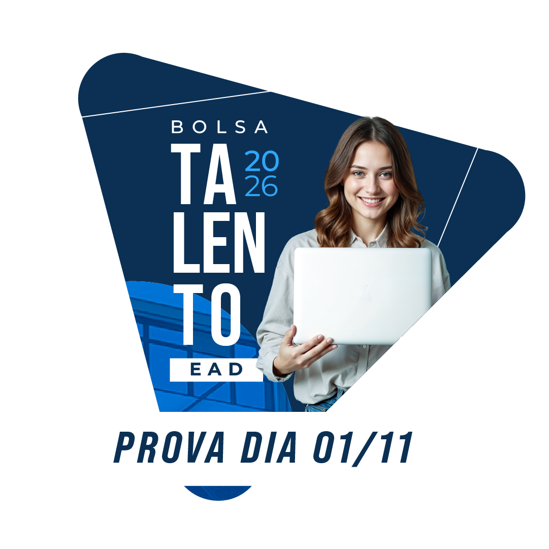 Imagem da campanha Bolsa Talento Graduação